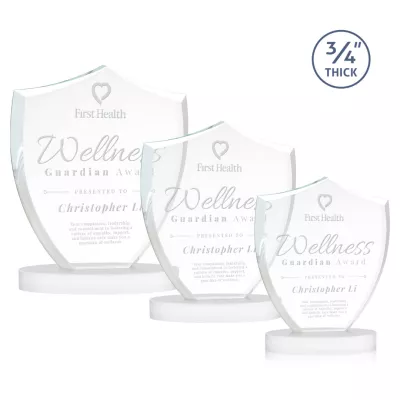 Scudo Shield on Alberton Base - White