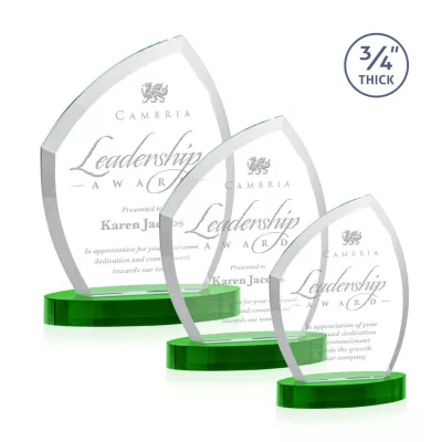 Daltry Award on Alberton Base - Green