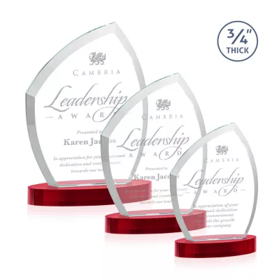 Daltry Award on Alberton Base - Red