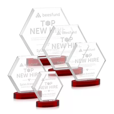 Barnett Award on Alberton Base - Red