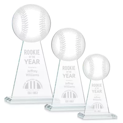 Edenwood Baseball Award - Clear