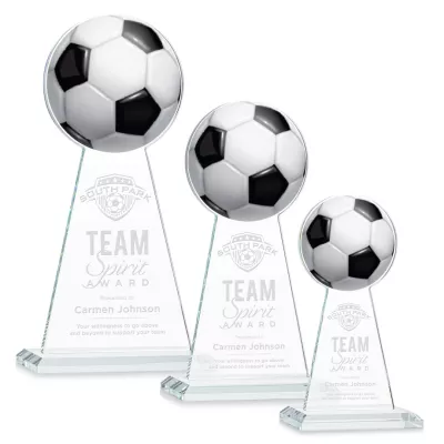 Edenwood Soccer Award - Clear