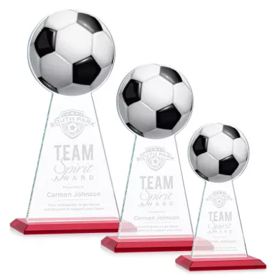 Edenwood Soccer Award - Red