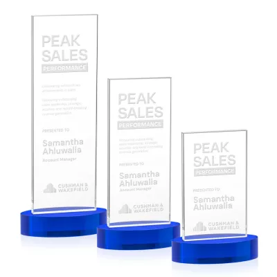 Heathrow Award on Alberton Base - Blue