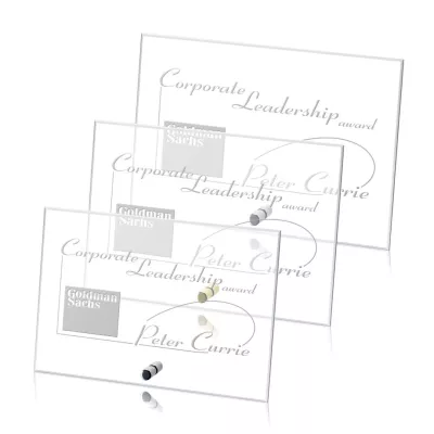 Cantebury Horizontal Rectangle Award