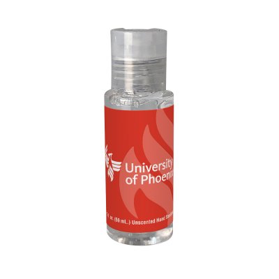 2 oz. Clear Sanitizer in Cylinder Bottle w/Clear Disc Cap