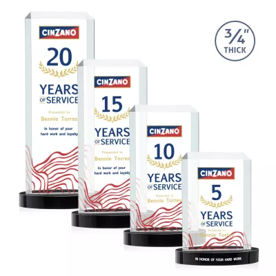 Dalton VividPrint™ Award on Alberton Base - Black