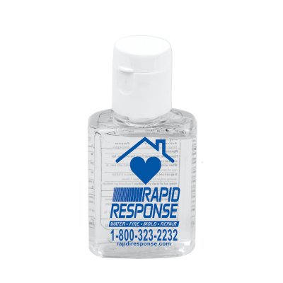 .5 oz Compact Hand Sanitizer Antibacterial Gel in Flip-Top Squeeze Bottle