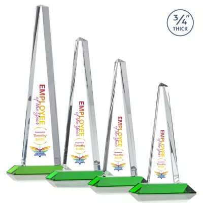 Majestic Tower VividPrint™ Award - Green
