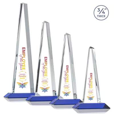 Majestic Tower VividPrint™ Award - Blue