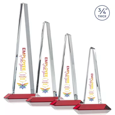 Majestic Tower VividPrint™ Award - Red