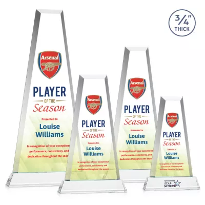 Imperial VividPrint™ Award on Newhaven Base - Clear