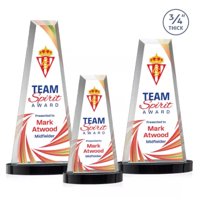 Imperial VividPrint™ Award on Alberton Base - Black