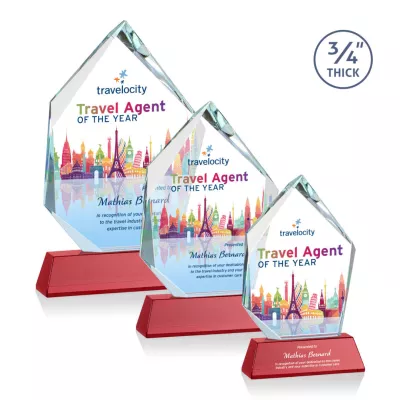 Deerhurst Ice Peak VividPrint™ Award on Newhaven - Red