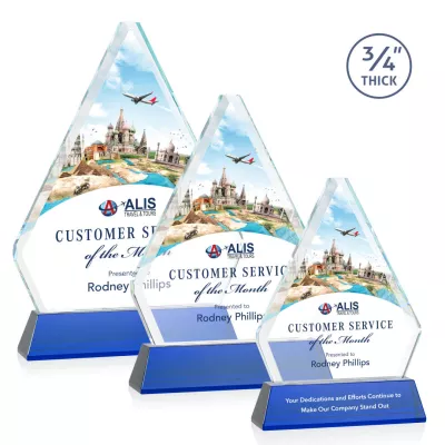 Fyreside VividPrint™ Award on Newhaven - Blue