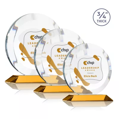 Gibralter VividPrint™ Award - Amber