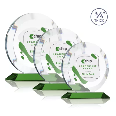 Gibralter VividPrint™ Award - Green