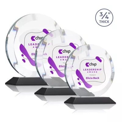 Gibralter VividPrint™ Award - Black