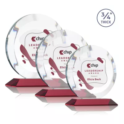 Gibralter VividPrint™ Award - Red