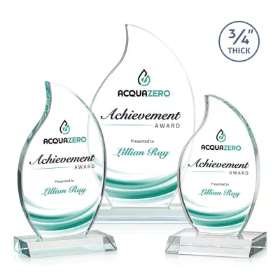 Croydon Flame VividPrint™ Award - Clear