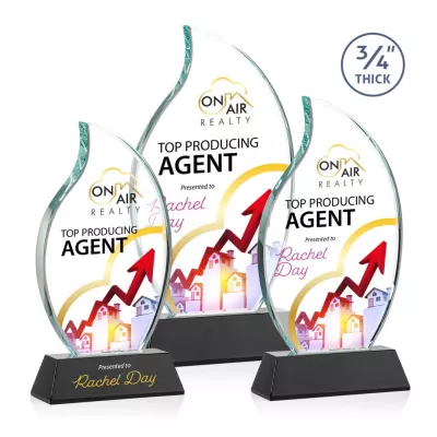 Croydon VividPrint™ Award on Newhaven Base - Black