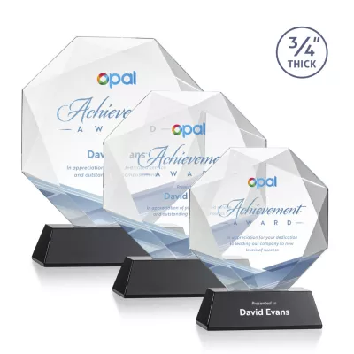 Bradford VividPrint™ Award on Newhaven Base - Black