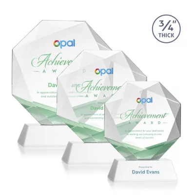 Bradford VividPrint™ Award on Newhaven Base - White