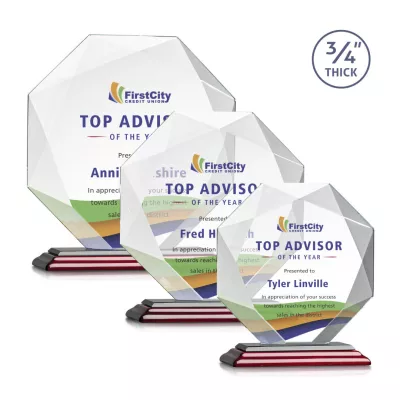 Bradford VividPrint™ Award - Rosewood