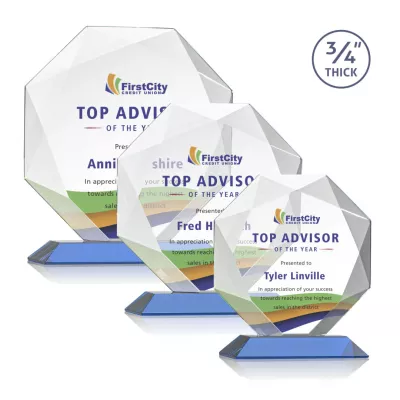 Bradford VividPrint™ Award - Sky Blue