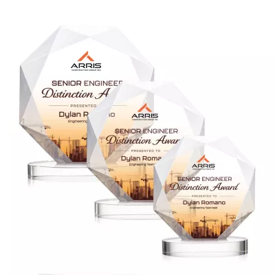 Kitchener VividPrint™ Award on Alberton Base - Starfire