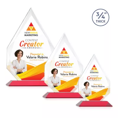 Hawthorne VividPrint™ Award - Red