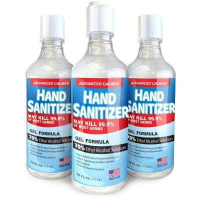 Advanced GEL Hand Sanitizer 16oz Flip-Cap Bottle