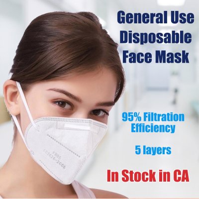 KN95 Protective Disposable Mask PPE