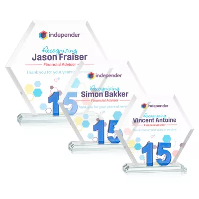 Riviera Anniversary VividPrint™ Award No 15 - Blue