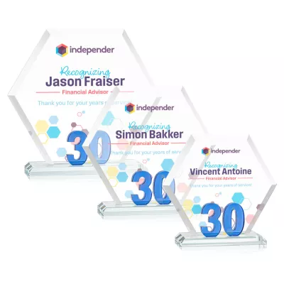 Riviera Anniversary VividPrint™ Award No 30 - Blue