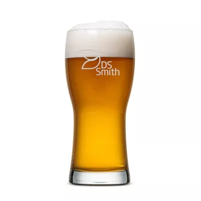 Salzburg Beer Glass - Deep Etch
