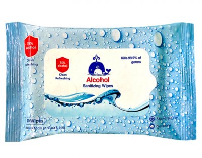 75% Alcohol Wipes - 10 count (NEW)