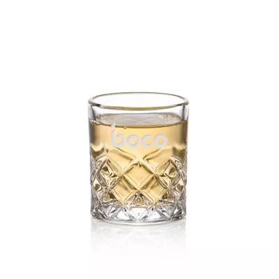Longford Shot Glass - Deep Etch