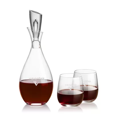 Juliette Decanter & Crestview Stemless Wine