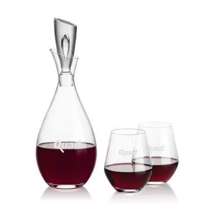 Juliette Decanter & Reina Stemless Wine
