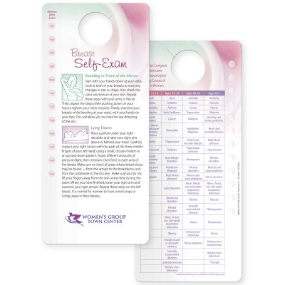 Breast Self-Exam & Health Chart