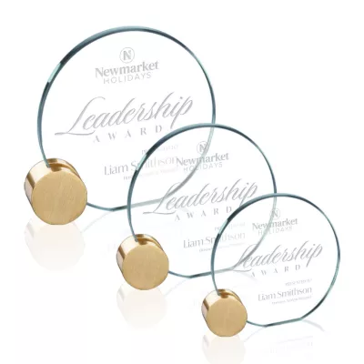 Verdunn Award - Jade/Gold Circle
