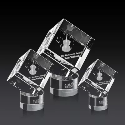 Burrill 3D Award on Marvel Base - Clear