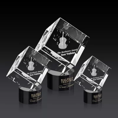 Burrill 3D Award on Marvel Base - Black