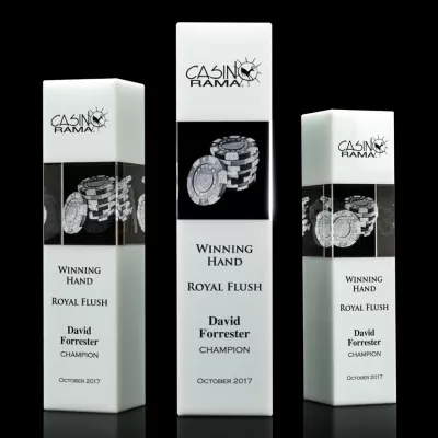 Araceli Tower 3D Award - White