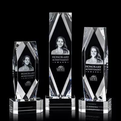 Delta 3D Award on Base - Clear