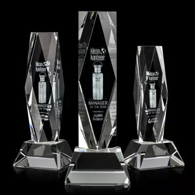 President 3D Award on Base - Clear