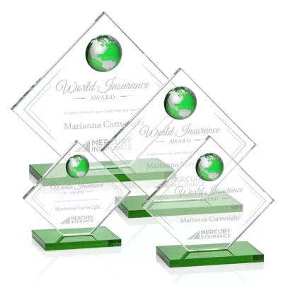 Ferrand Globe Award - Green/Silver
