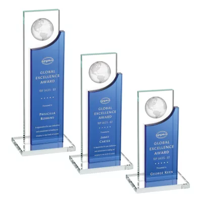 Sherwood Globe Award - Blue