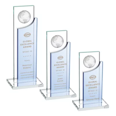 Sherwood Globe Award - Sky Blue